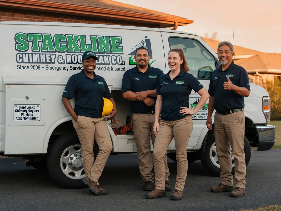 Chimney flashing repair company in Blackwell, OK